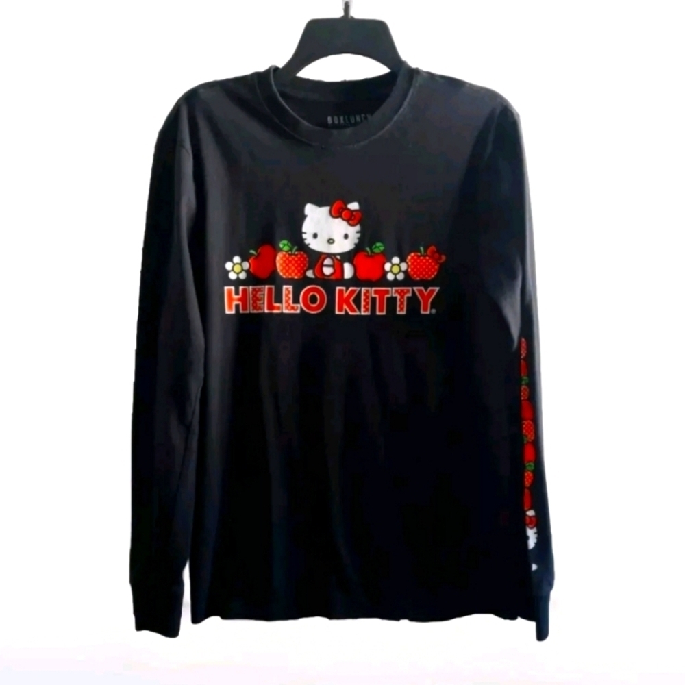 San Rio Hello Kitty Box Lunch Longsleeve Graohic Tee Small